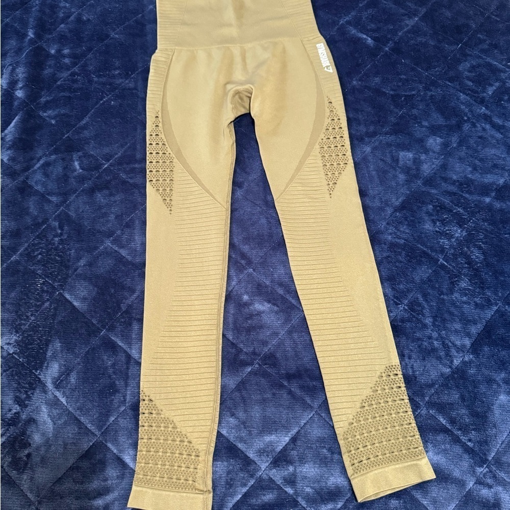 Gymshark Tan Leggings - Picture 4 of 12